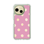 Slim Protection Case［ Watercolor Dots Retro Color - Pink ］