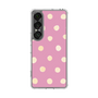 Slim Protection Case［ Watercolor Dots Retro Color - Pink ］