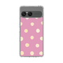 Slim Protection Case［ Watercolor Dots Retro Color - Pink ］