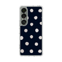 Slim Protection Case［ Watercolor Dots Retro Color - Navy ］