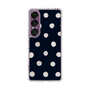 Slim Protection Case［ Watercolor Dots Retro Color - Navy ］