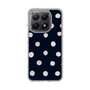 Slim Protection Case［ Watercolor Dots Retro Color - Navy ］