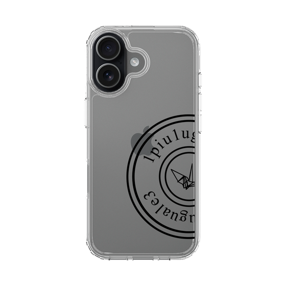 Slim Protection Case［ 1PIU1UGUALE3 - crane - Black ］