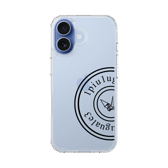 Slim Protection Case［ 1PIU1UGUALE3 - crane - Black ］
