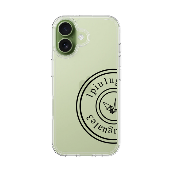 Slim Protection Case［ 1PIU1UGUALE3 - crane - Black ］