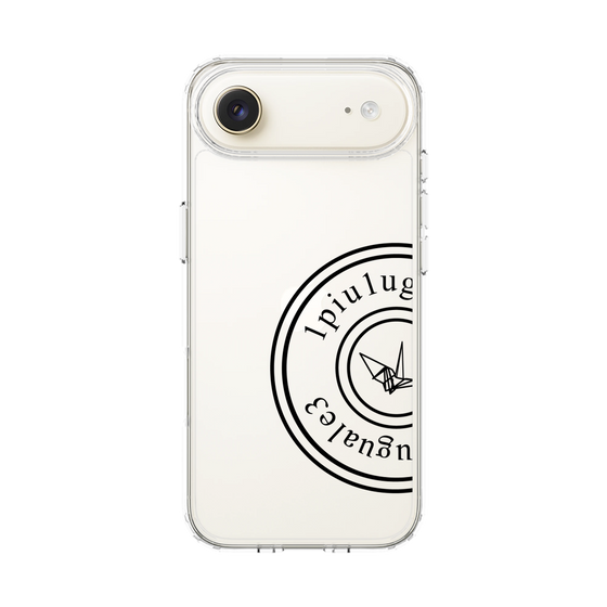 Slim Protection Case［ 1PIU1UGUALE3 - crane - Black ］