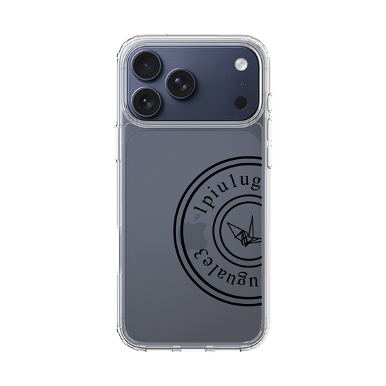 Slim Protection Case［ 1PIU1UGUALE3 - crane - Black ］