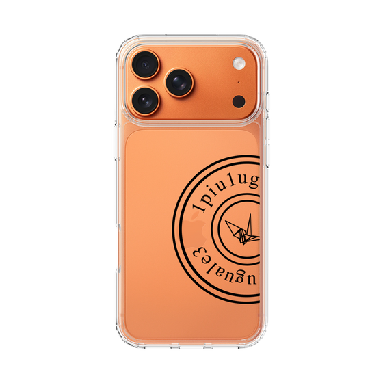 Slim Protection Case［ 1PIU1UGUALE3 - crane - Black ］