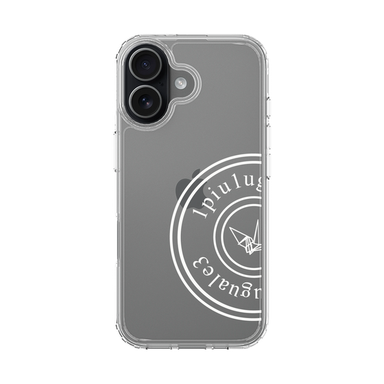 Slim Protection Case［ 1PIU1UGUALE3 - crane - White ］