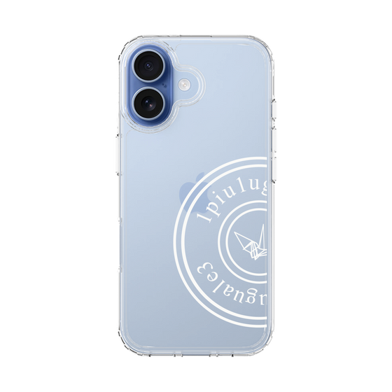 Slim Protection Case［ 1PIU1UGUALE3 - crane - White ］