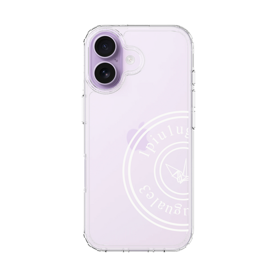 Slim Protection Case［ 1PIU1UGUALE3 - crane - White ］