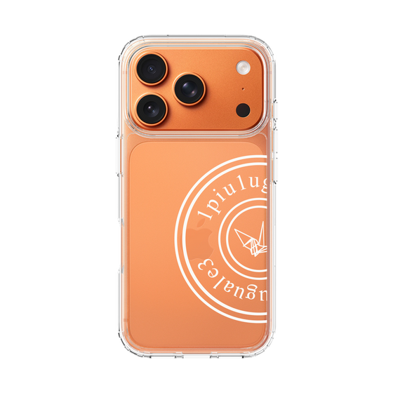 Slim Protection Case［ 1PIU1UGUALE3 - crane - White ］