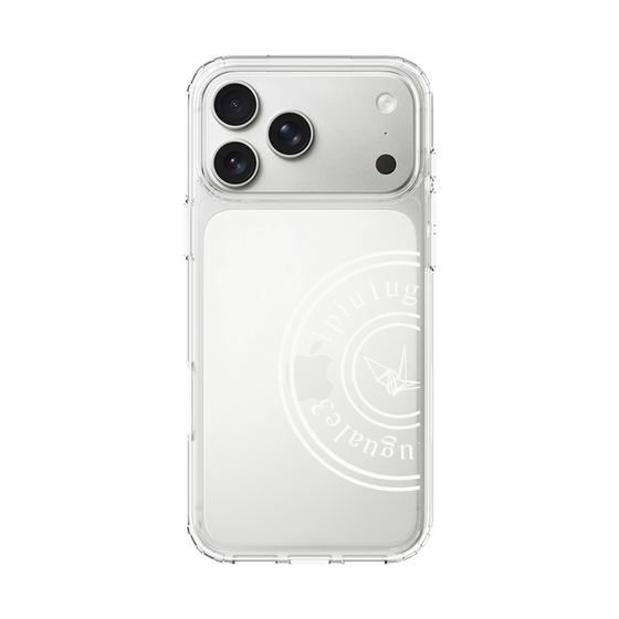 Slim Protection Case［ 1PIU1UGUALE3 - crane - White ］