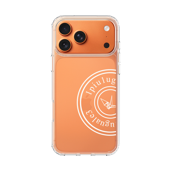 Slim Protection Case［ 1PIU1UGUALE3 - crane - White ］