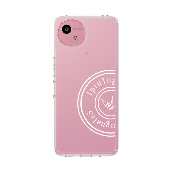 Slim Protection Case［ 1PIU1UGUALE3 - crane - White ］