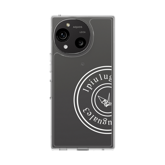 Slim Protection Case［ 1PIU1UGUALE3 - crane - White ］