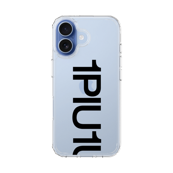 Slim Protection Case［ 1PIU1UGUALE3 - Logo Bold - Black ］