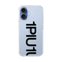 Slim Protection Case［ 1PIU1UGUALE3 - Logo Bold - Black ］