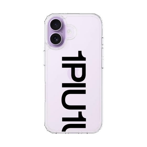 Slim Protection Case［ 1PIU1UGUALE3 - Logo Bold - Black ］
