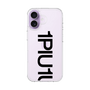 Slim Protection Case［ 1PIU1UGUALE3 - Logo Bold - Black ］