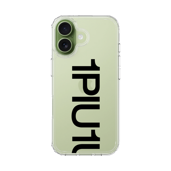Slim Protection Case［ 1PIU1UGUALE3 - Logo Bold - Black ］