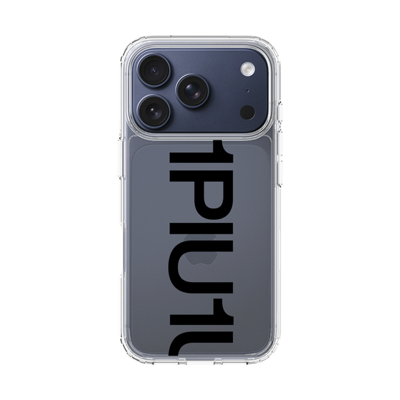 Slim Protection Case［ 1PIU1UGUALE3 - Logo Bold - Black ］