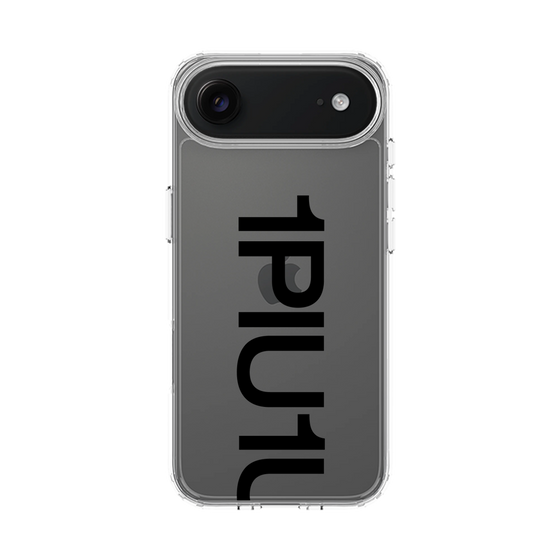 Slim Protection Case［ 1PIU1UGUALE3 - Logo Bold - Black ］