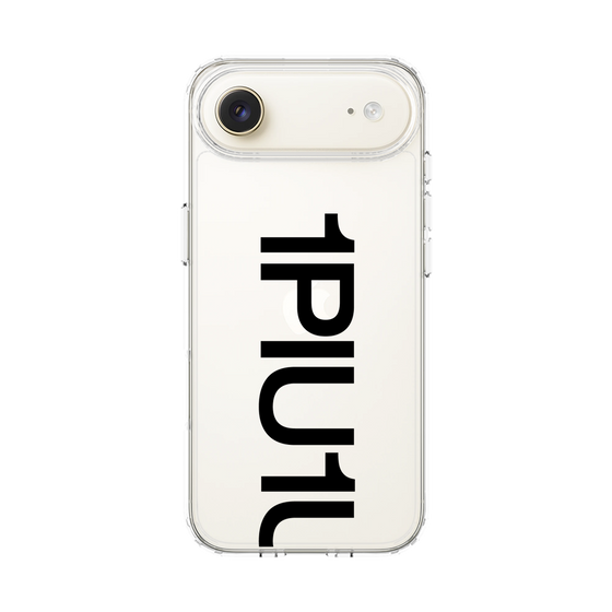 Slim Protection Case［ 1PIU1UGUALE3 - Logo Bold - Black ］
