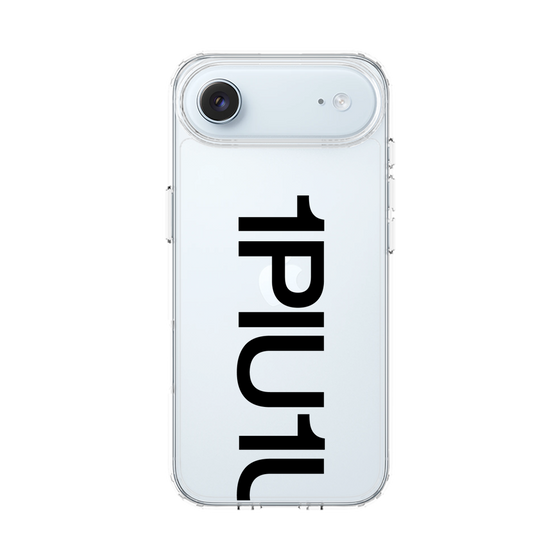 Slim Protection Case［ 1PIU1UGUALE3 - Logo Bold - Black ］