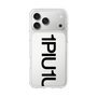 Slim Protection Case［ 1PIU1UGUALE3 - Logo Bold - Black ］