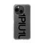 Slim Protection Case［ 1PIU1UGUALE3 - Logo Bold - Black ］