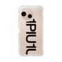 Slim Protection Case［ 1PIU1UGUALE3 - Logo Bold - Black ］