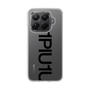 Slim Protection Case［ 1PIU1UGUALE3 - Logo Bold - Black ］