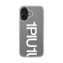 Slim Protection Case［ 1PIU1UGUALE3 - Logo Bold - White ］