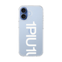 Slim Protection Case［ 1PIU1UGUALE3 - Logo Bold - White ］