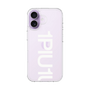 Slim Protection Case［ 1PIU1UGUALE3 - Logo Bold - White ］