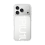 Slim Protection Case［ 1PIU1UGUALE3 - Logo Bold - White ］