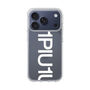 Slim Protection Case［ 1PIU1UGUALE3 - Logo Bold - White ］