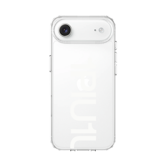 Slim Protection Case［ 1PIU1UGUALE3 - Logo Bold - White ］