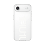 Slim Protection Case［ 1PIU1UGUALE3 - Logo Bold - White ］