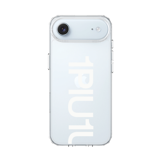 Slim Protection Case［ 1PIU1UGUALE3 - Logo Bold - White ］