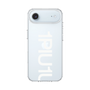 Slim Protection Case［ 1PIU1UGUALE3 - Logo Bold - White ］