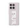 Slim Protection Case［ 1PIU1UGUALE3 - Logo Bold - White ］