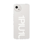 Slim Protection Case［ 1PIU1UGUALE3 - Logo Bold - White ］