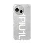 Slim Protection Case［ 1PIU1UGUALE3 - Logo Bold - White ］
