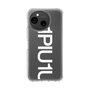 Slim Protection Case［ 1PIU1UGUALE3 - Logo Bold - White ］