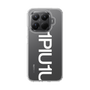 Slim Protection Case［ 1PIU1UGUALE3 - Logo Bold - White ］