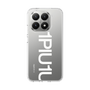 Slim Protection Case［ 1PIU1UGUALE3 - Logo Bold - White ］
