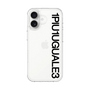 Slim Protection Case［ 1PIU1UGUALE3 - Logo - Black ］