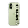 Slim Protection Case［ 1PIU1UGUALE3 - Logo - Black ］